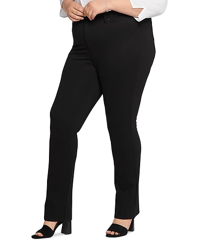Nydj Plus Marilyn Compression Ponte Straight Pants