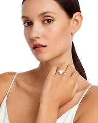 Diamond Engagement Ring in 14K White Gold, 1.0 tcw