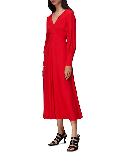 Amira Tie Back Midi Dress