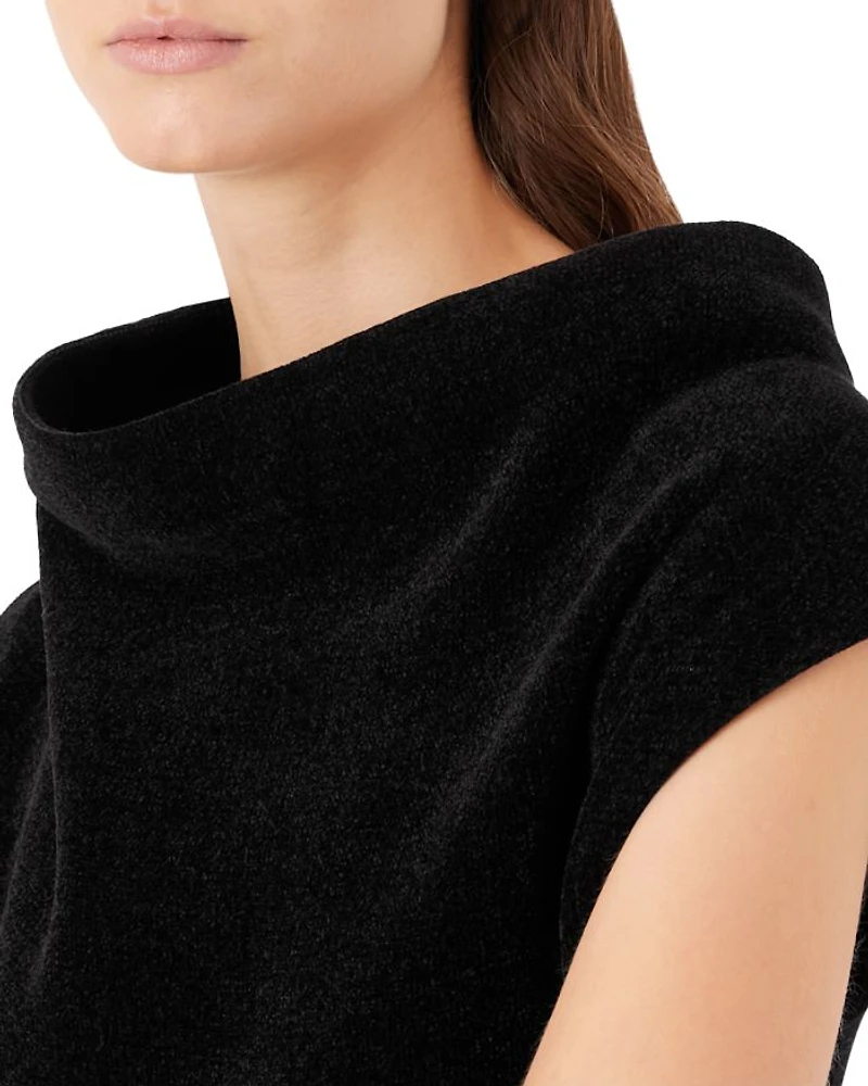Cowl Neck Knit Dress