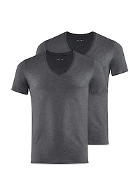 Falke V neck Tees, 2 pk.