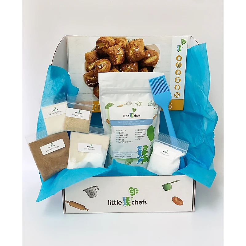 Little Gf Chefs Soft Pretzel Bites Baking Kit
