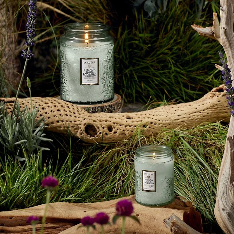 French Cade & Lavender Candle Collection