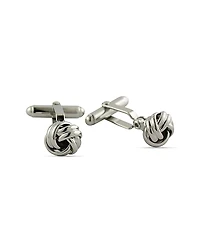 David Donahue Sterling Silver Knot Cufflinks
