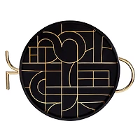 L'Objet Kelly Behun Circuit Round Tray