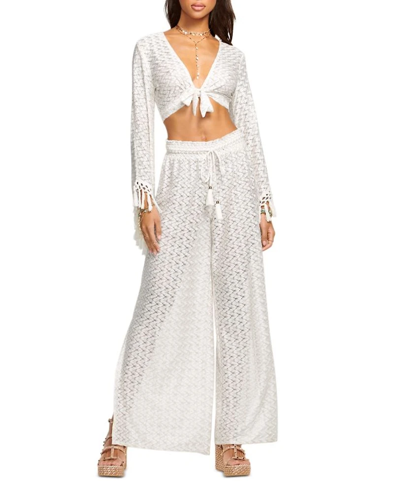 Glora Crocheted Cover-Up Pants
