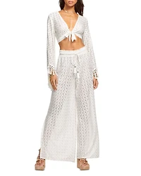 Glora Crocheted Cover-Up Pants