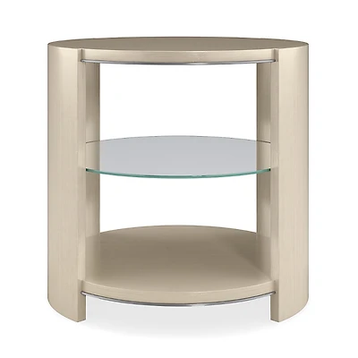 Caracole Da Vita Round End Table
