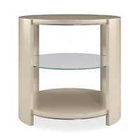 Caracole Da Vita Round End Table