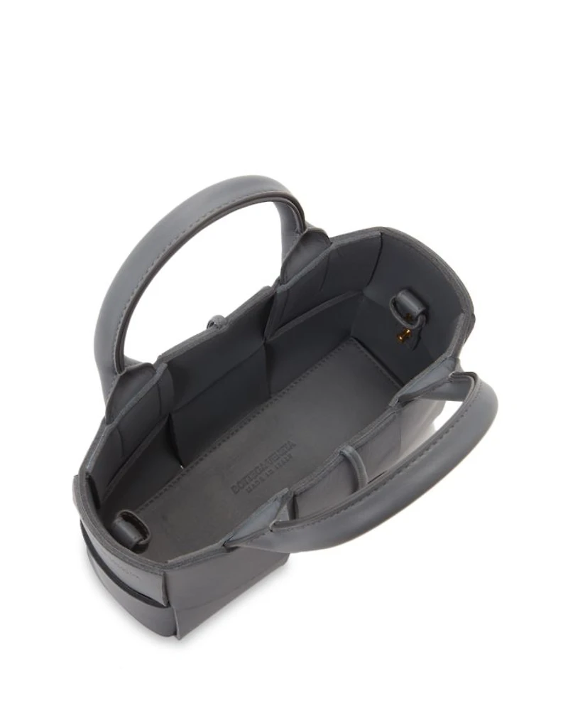 Arco Woven Intreccio Leather Tote