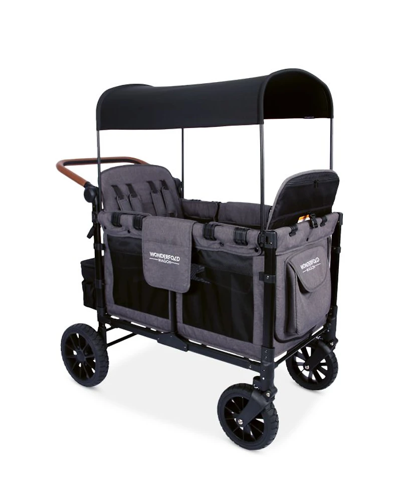 W4 Luxe Quad Stroller Wagon, 4 Seater
