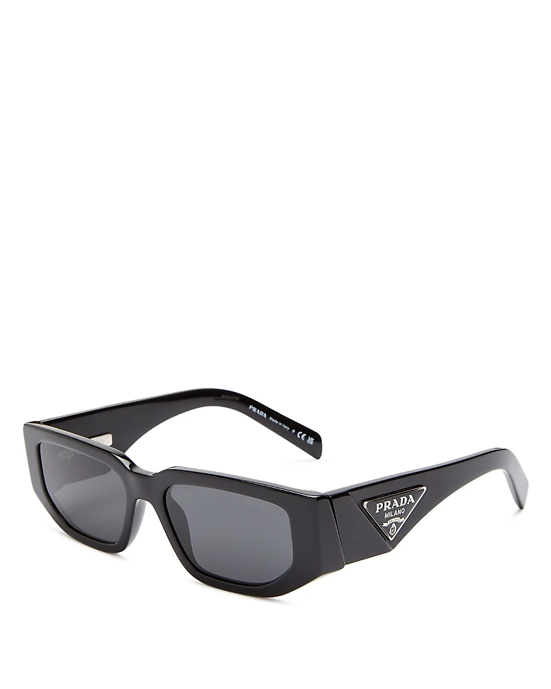 Prada Symbole Rectangular Sunglasses, 54mm