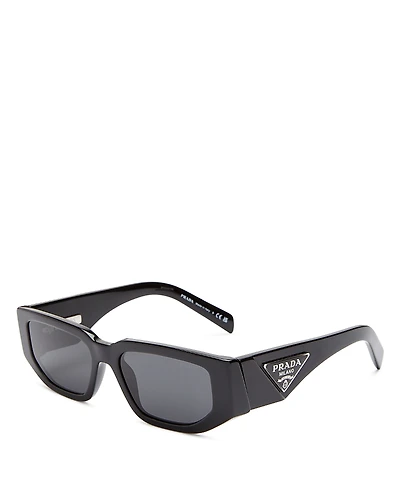 Prada Symbole Rectangular Sunglasses, 54mm