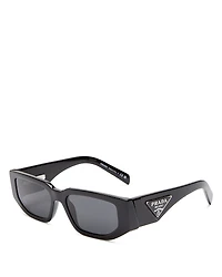 Prada Symbole Rectangular Sunglasses, 54mm