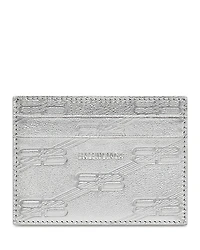 Embossed Monogram Card Case Box