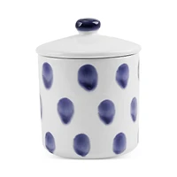 Vietri Santorini Dot Small Canister