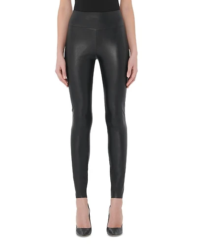 Edie Faux Leather Forming Leggings