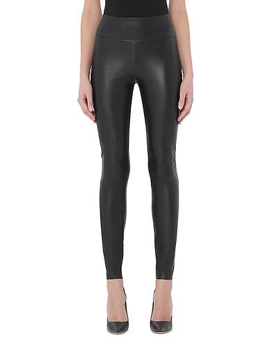 Wolford Edie Faux Leather Forming Leggings