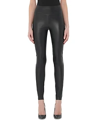Wolford Edie Faux Leather Forming Leggings