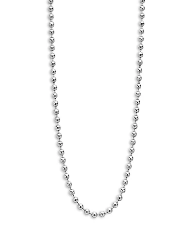 Lagos 18K Yellow Gold & Sterling Silver Signature Caviar Toggle Necklace, 18