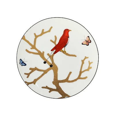 Bernardaud Aux Oiseaux Coupe Salad Plate