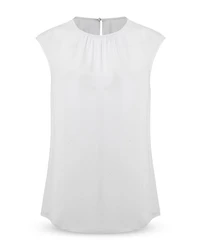 Violetta Pleated Sleeveless Top