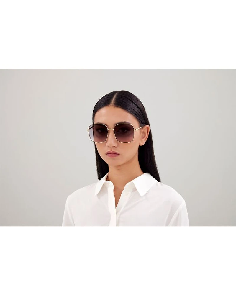 Double C Squared Sunglasses, 60mm