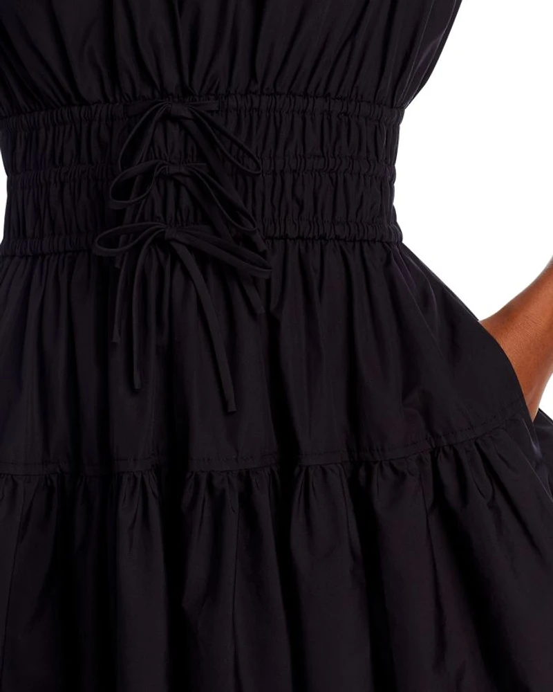 Tora Cotton Poplin Mini Dress