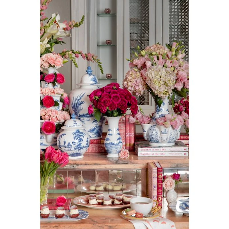 Country Estate Delft Blue 9" Vase