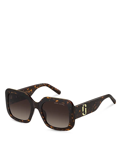 Marc Jacobs Marc Square Sunglasses, 53mm