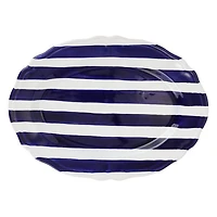 Amalfitana Stripe Oval Platter