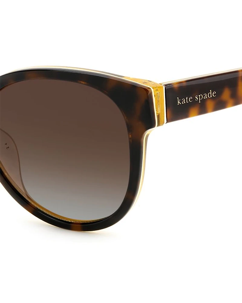 Nathalie Cat Eye Sunglasses, 55mm