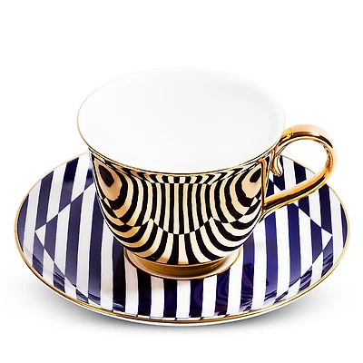 Richard Brendon Tea Saucer and Reflect Teacup Set
