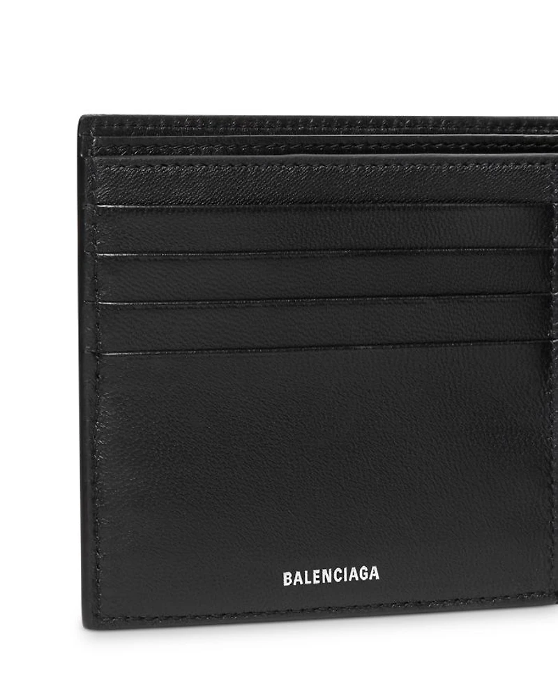Embossed Monogram Square Folded Wallet Box