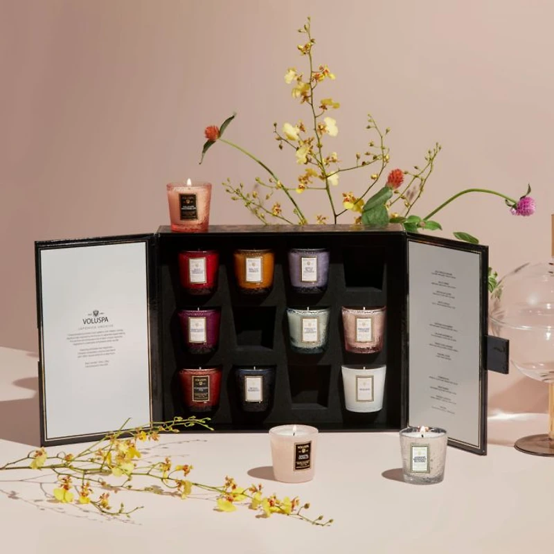 Japonica Archive 12 Piece Candle Gift Set