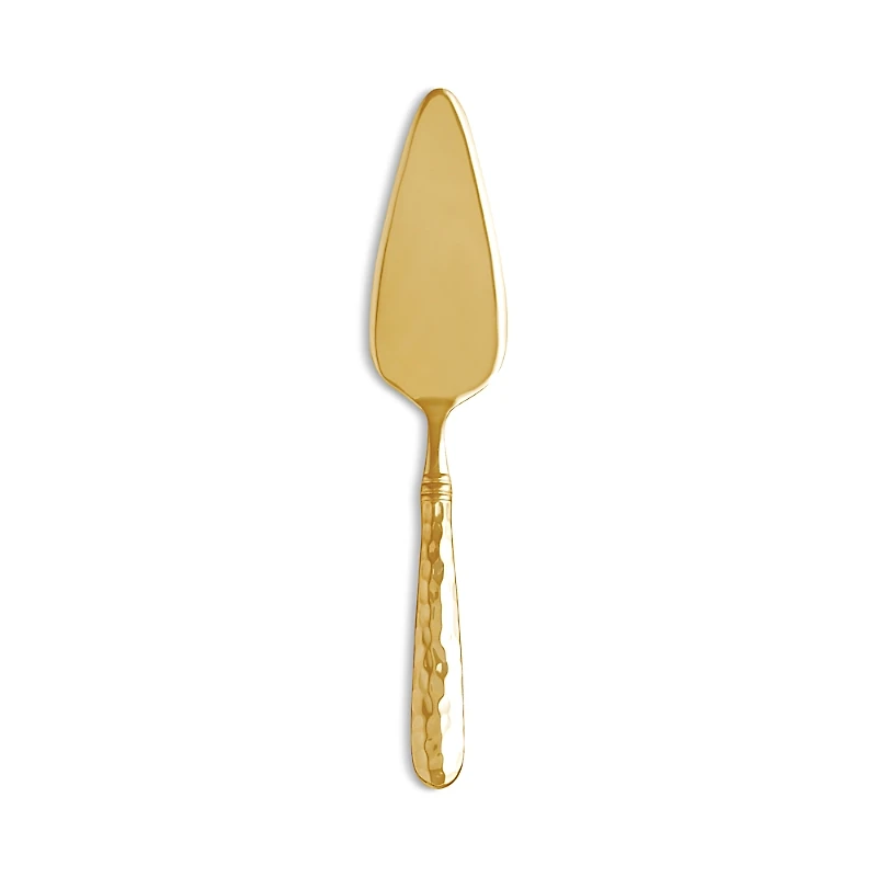 Vietri Martellato Gold Tone Pastry Server