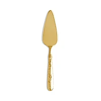 Vietri Martellato Gold Tone Pastry Server