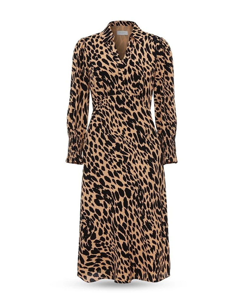 Ariel Long Sleeve Midi Dress