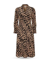Ariel Long Sleeve Midi Dress