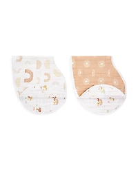 Aden and Anais Cotton Burpy Bibs, 2 Pack