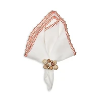 Knotted Edge Linen Napkin