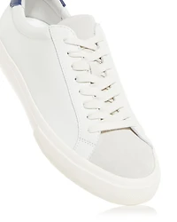 Men's Fulton Leather & Suede Low Top Lace Up Sneakers