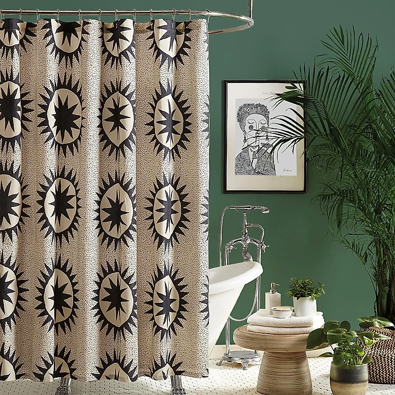 Justina Blakeney Soleil Shower Curtain