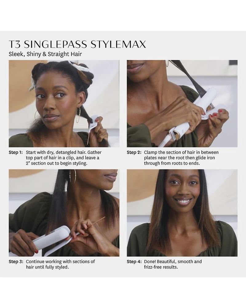SinglePass StyleMax Professional 1" Flat Iron