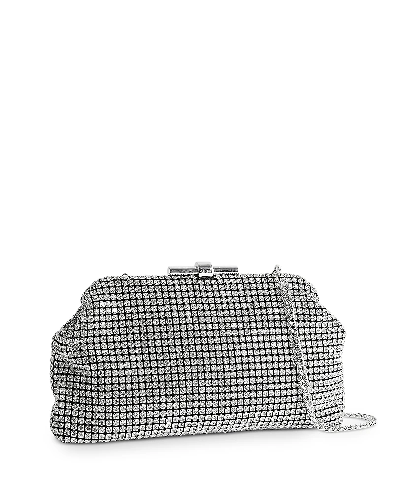 Reiss Adaline Crystal Clutch Bag