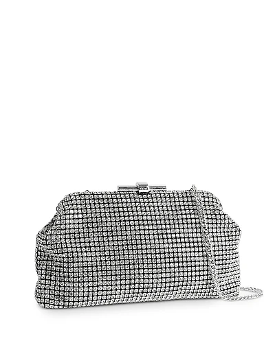 Reiss Adaline Crystal Clutch Bag