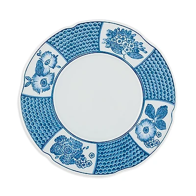 Vista Alegre Coralina Blue Bread and Butter Plate - Exclusive
