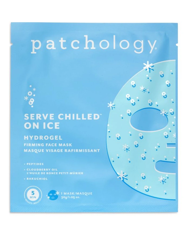 Serve Chilled On Ice Firming Hydrogel Face Mask