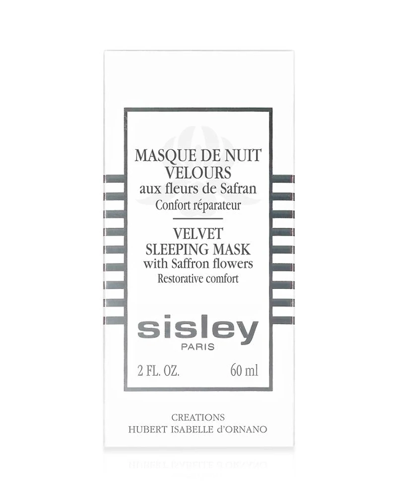 Velvet Sleeping Mask with Saffron Flowers 2 oz.