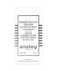Velvet Sleeping Mask with Saffron Flowers 2 oz.